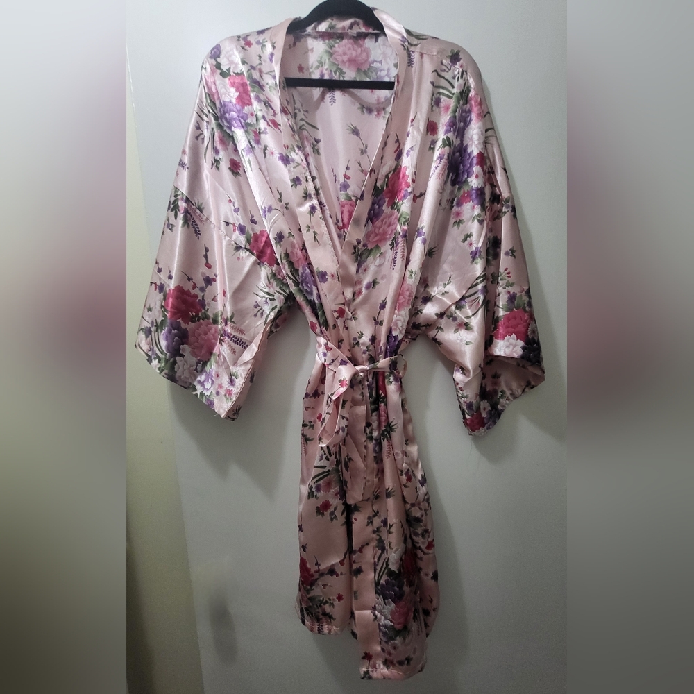 Floral robe